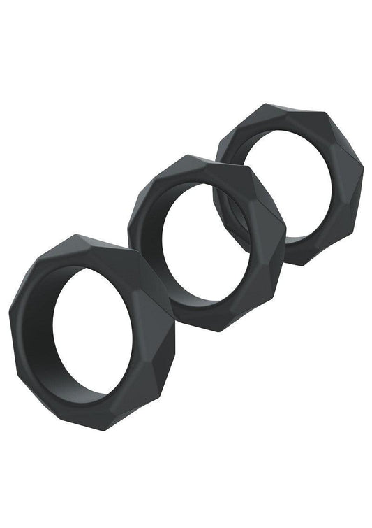 ♂ Hidden Desire Extreme Heavy C-Ring Set Happytoys Sexshop: Toys for Feeling Happy & Easy 😊