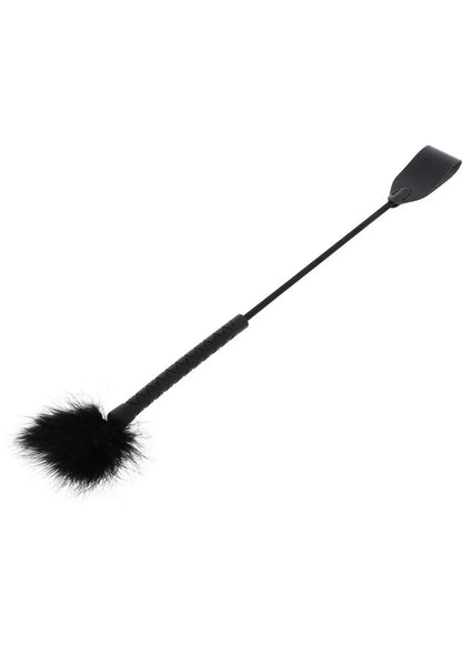 Hidden Desire Extreme Crop Whip & Feather Tickler - Happytoys Sexshop: Toys for Feeling Happy & Easy 😊 - Discreet geleverd