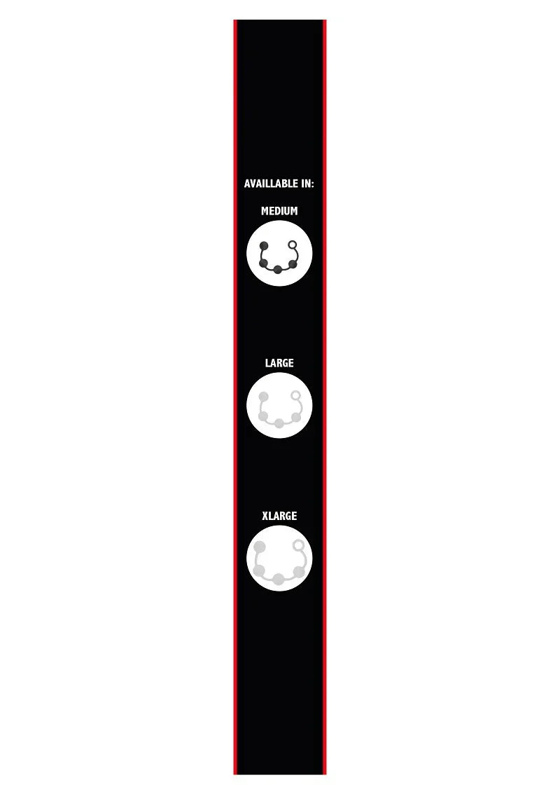 ♂ ♀ Hidden Desire Extreme Heavy Anal Balls Medium - Happytoys Sexshop: Toys for Feeling Happy & Easy 😊 - Discreet geleverd