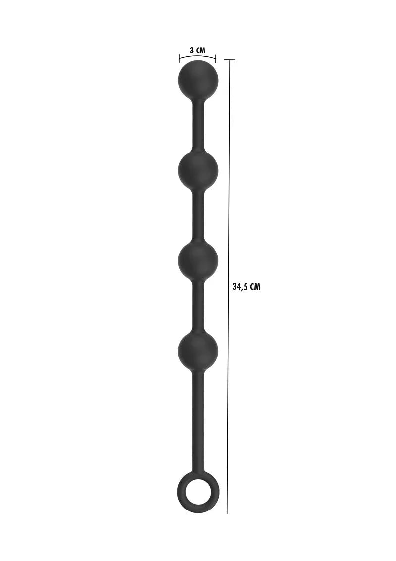 ♂ ♀ Hidden Desire Extreme Heavy Anal Balls Medium - Happytoys Sexshop: Toys for Feeling Happy & Easy 😊 - Discreet geleverd