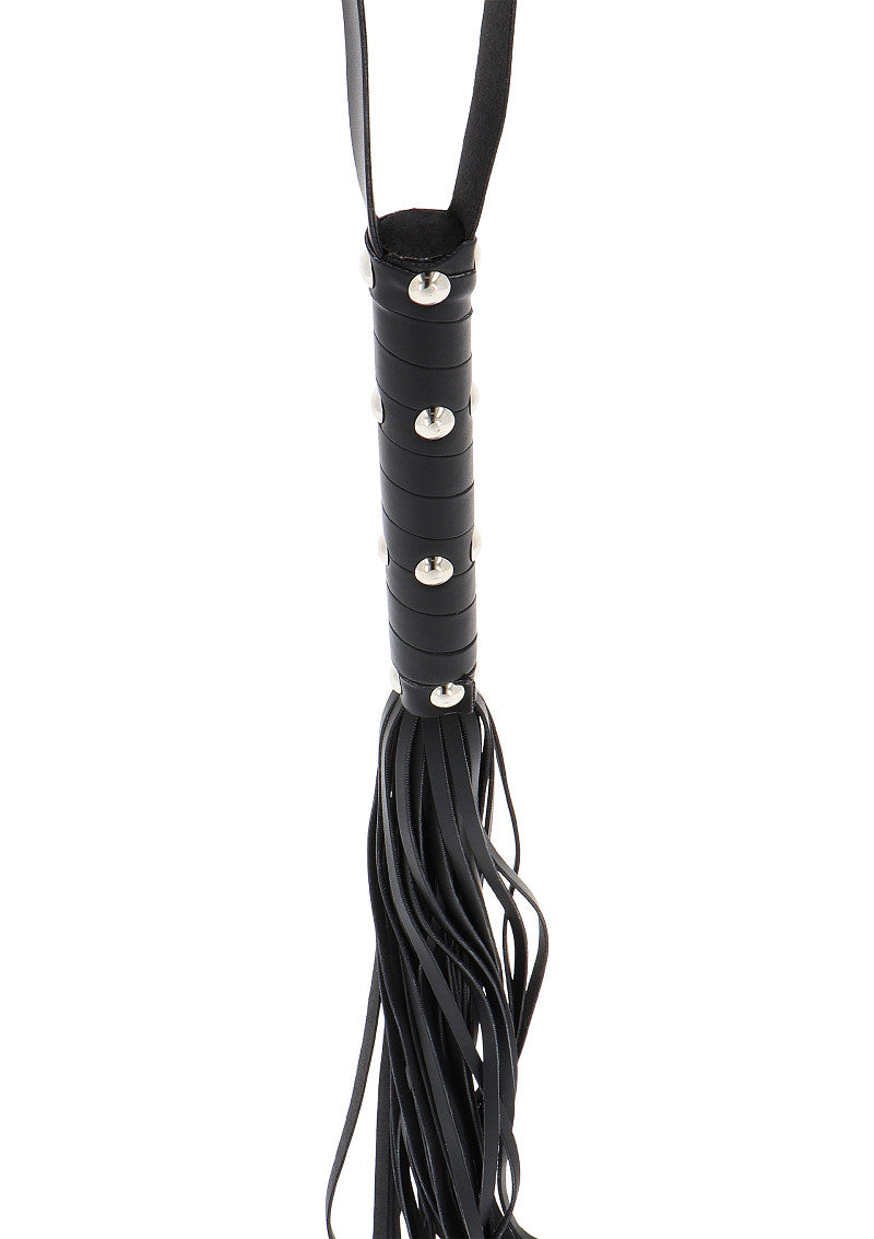 Extreme Long Studded Flogger Whip by Hidden Desire