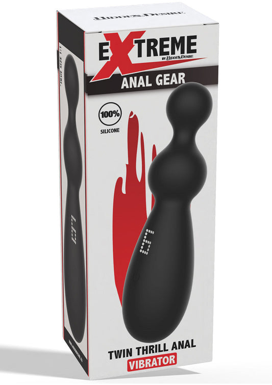 Twin Thrill Anal Vibrator by Hidden Desire Extreme