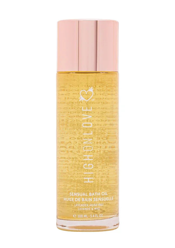 Bath Oil 100ml by High on Love - Happytoys Sexshop: Toys for Feeling Happy & Easy 😊 - Discreet geleverd