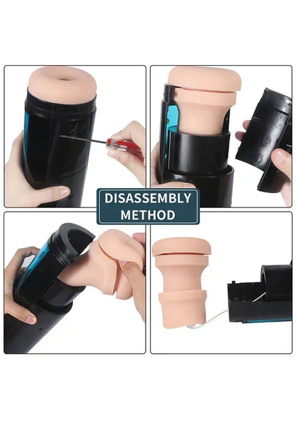 Hismith KlicLok Vibrating Stroker by HiSmith