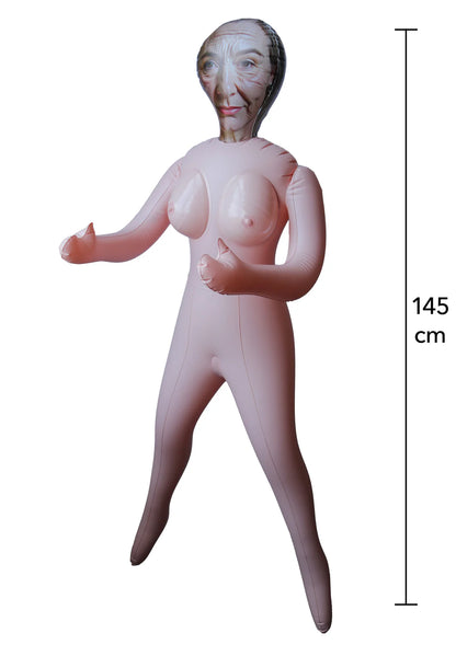 Horny Granny Inflatable Doll by Hidden Desire