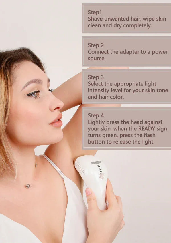 IPL Hair Removal Device by Mae B - Happytoys Sexshop: Toys for Feeling Happy & Easy 😊 - Discreet geleverd