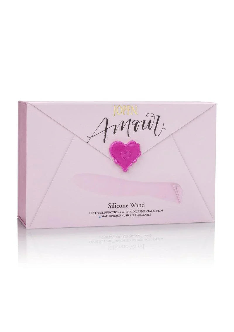 Amour Silicone Wand vibrator by Jopen - Happytoys Sexshop: Toys for Feeling Happy & Easy 😊 - Discreet geleverd