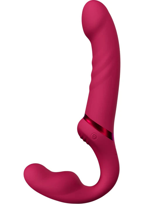 Lapis strapless double dildo by Lovesense