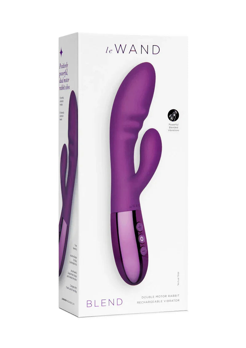 Chrome Blend (purple) by Le Wand - Happytoys Sexshop: Toys for Feeling Happy & Easy 😊 - Discreet geleverd