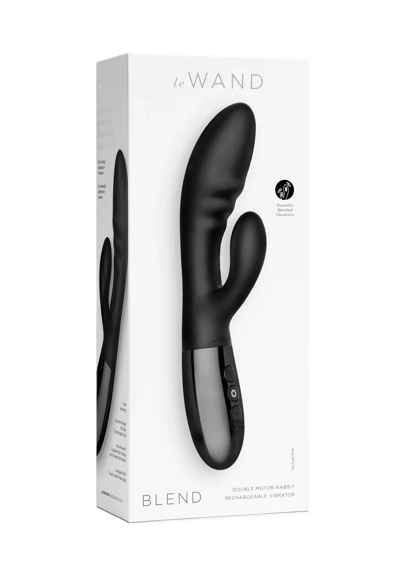 Chrome Blend (black) by Le Wand - Happytoys Sexshop: Toys for Feeling Happy & Easy 😊 - Discreet geleverd