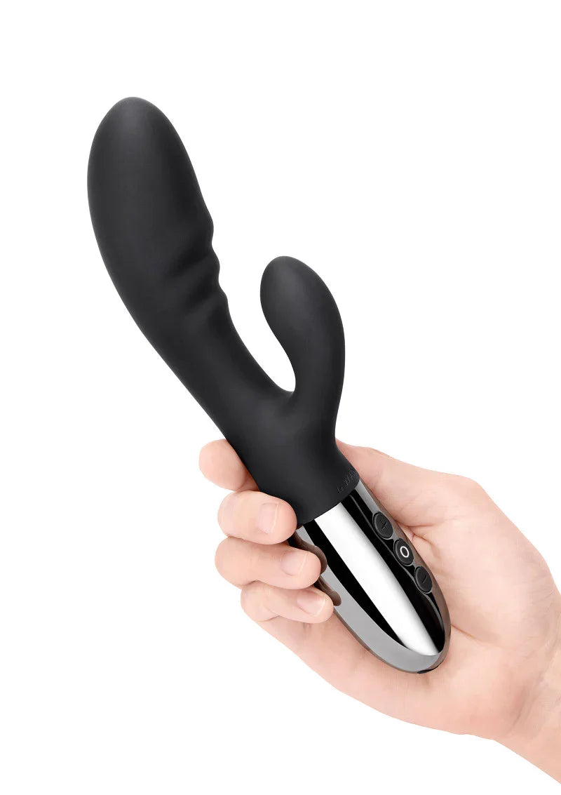 Chrome Blend (black) by Le Wand - Happytoys Sexshop: Toys for Feeling Happy & Easy 😊 - Discreet geleverd