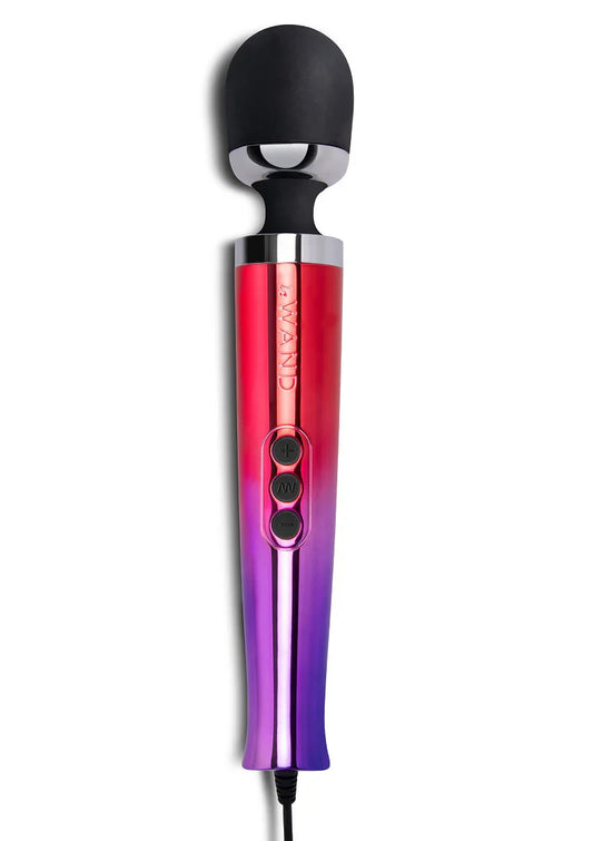 Le Wand Die Cast Plug-In Vibrating Massager (multicolour) - Happytoys Sexshop: Toys for Feeling Happy & Easy 😊 - Discreet geleverd