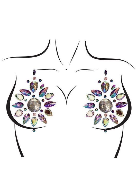 Leg Avenue Cressida Nipple Jewels Sticker Tepel Stikkers - Happytoys Sexshop: Toys for Feeling Happy & Easy 😊 - Discreet geleverd