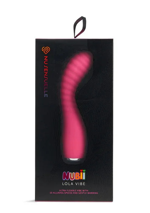 Lola Flexible Warming Vibrator by NuSensuelle