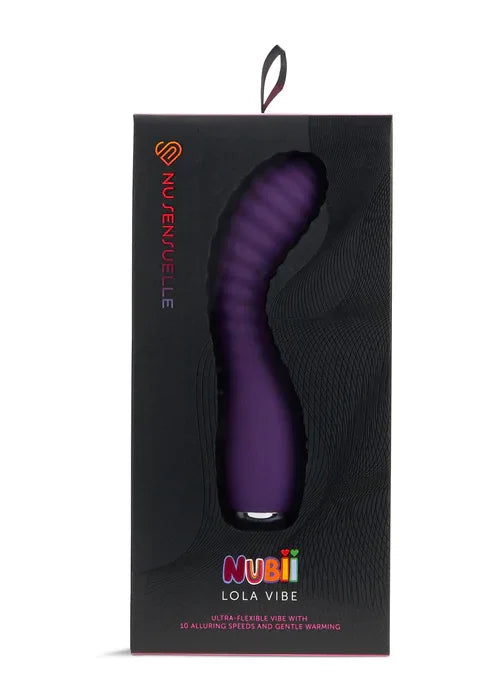 Lola Flexible Warming Vibrator by NuSensuelle