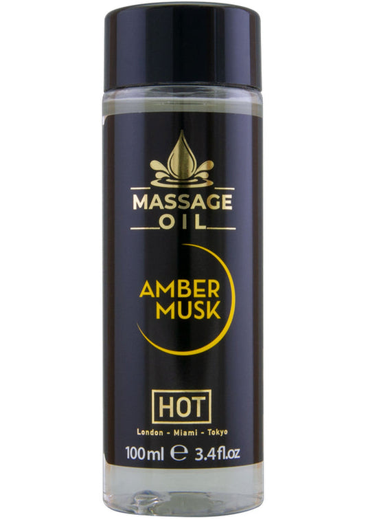 Massage_Oil_100_ml_by_Hot | bestel discreet online bij Happytoys, de erotische webshop geleid door een vrouw.