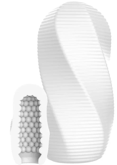 Medium Masturbator Swirl by ToyJoy - Happytoys Sexshop: Toys for Feeling Happy & Easy 😊 - Discreet geleverd