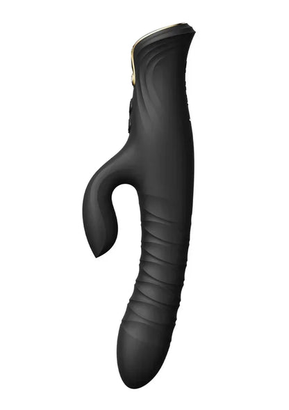 Mose Rabbit Thruster+Heating Black By Zalo - Happytoys Sexshop: Toys for Feeling Happy & Easy 😊 - Discreet geleverd