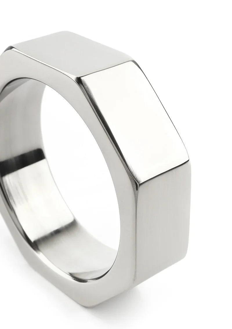 ♂ Mr. Steel Nut C-Ring 45mm - Happytoys Sexshop: Toys for Feeling Happy & Easy 😊 - Discreet geleverd