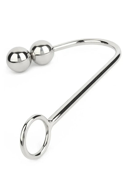 Mr.SteelAnalHookDoubleBalls40_40mm3 @ Happytoys Sexshop: online sex shop for Feeling Happy & Easy 😊 the erotic store owned by a woman