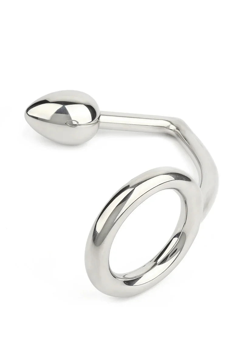 Ass Hitch Egg 30mm/Ring 40mm by Mr. Steel - Happytoys Sexshop: Toys for Feeling Happy & Easy 😊 - Discreet geleverd