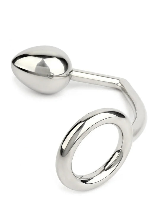 Ass Hitch Egg 40mm/Ring 40mm by Mr. Steel - Happytoys Sexshop: Toys for Feeling Happy & Easy 😊 - Discreet geleverd