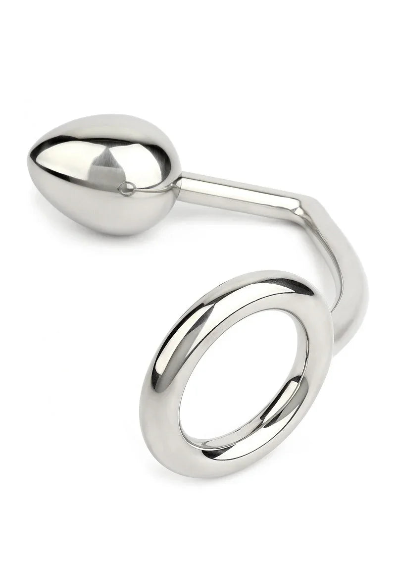 Ass Hitch Egg 40mm/Ring 40mm by Mr. Steel - Happytoys Sexshop: Toys for Feeling Happy & Easy 😊 - Discreet geleverd