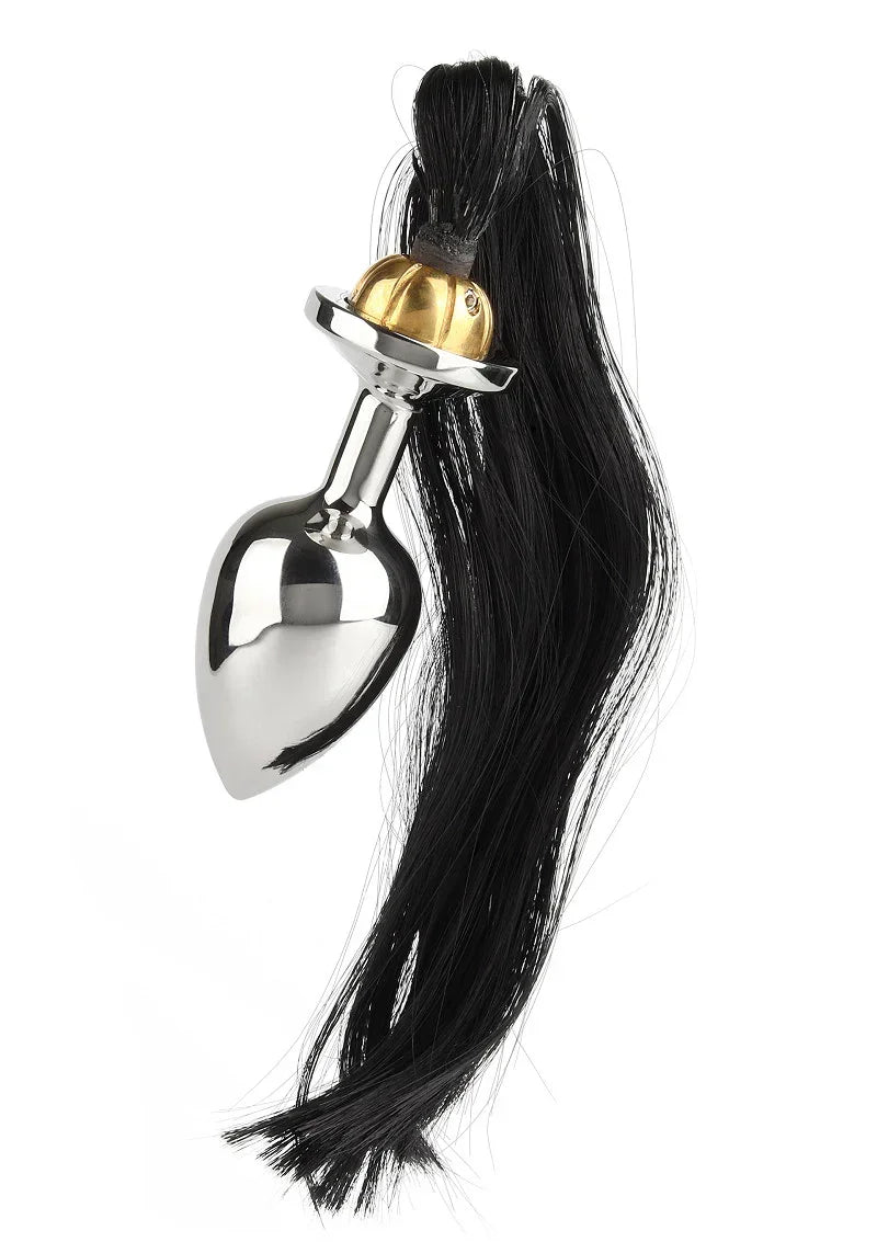 Mr.SteelBlackHairPonyTailRosebud1 @ Happytoys Sexshop: online sex shop for Feeling Happy & Easy 😊 the erotic store owned by a woman