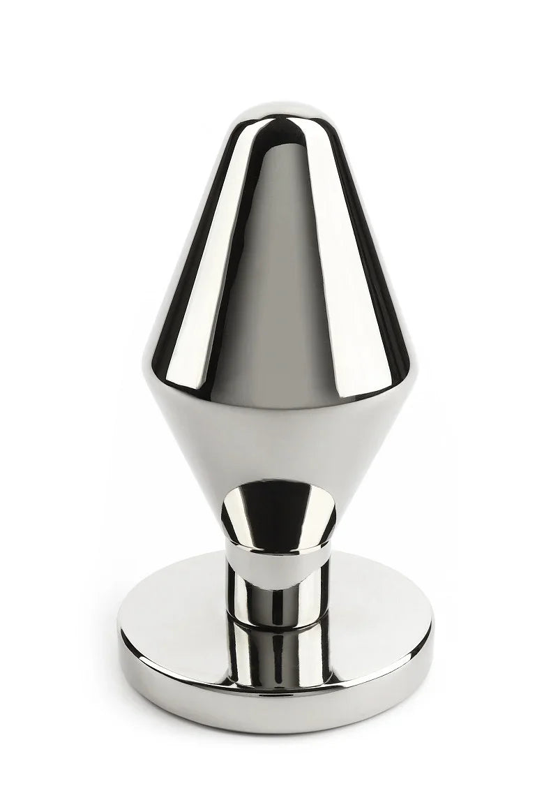 Mr. Steel Classic Butt Plug Medium - Happytoys Sexshop: Toys for Feeling Happy & Easy 😊 - Discreet geleverd