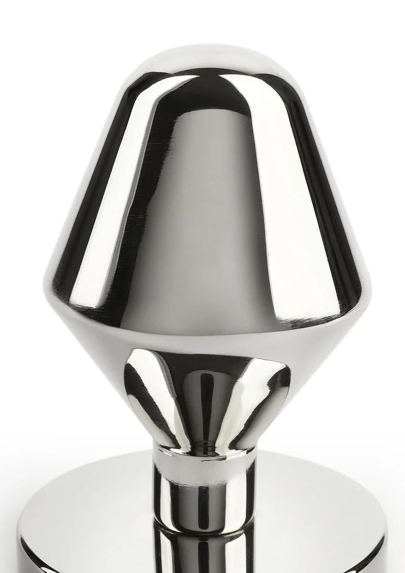 Mr. Steel Classic Butt Plug Small - Happytoys Sexshop: Toys for Feeling Happy & Easy 😊 - Discreet geleverd