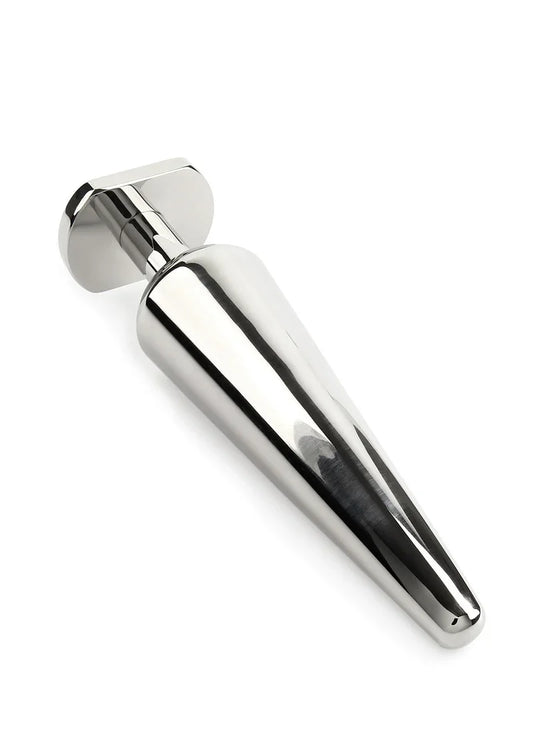 Mr. Steel Heavy Steel Butt Plug Large - Happytoys Sexshop: Toys for Feeling Happy & Easy 😊 - Discreet geleverd