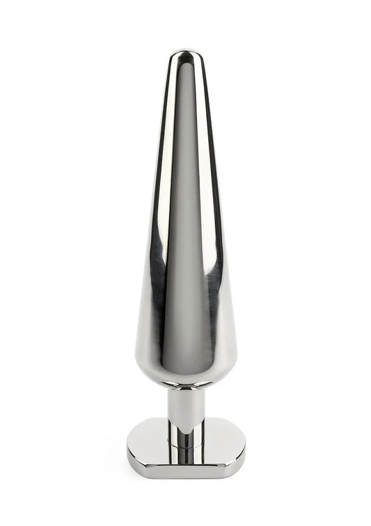Mr. Steel Heavy Steel Butt Plug Large - Happytoys Sexshop: Toys for Feeling Happy & Easy 😊 - Discreet geleverd
