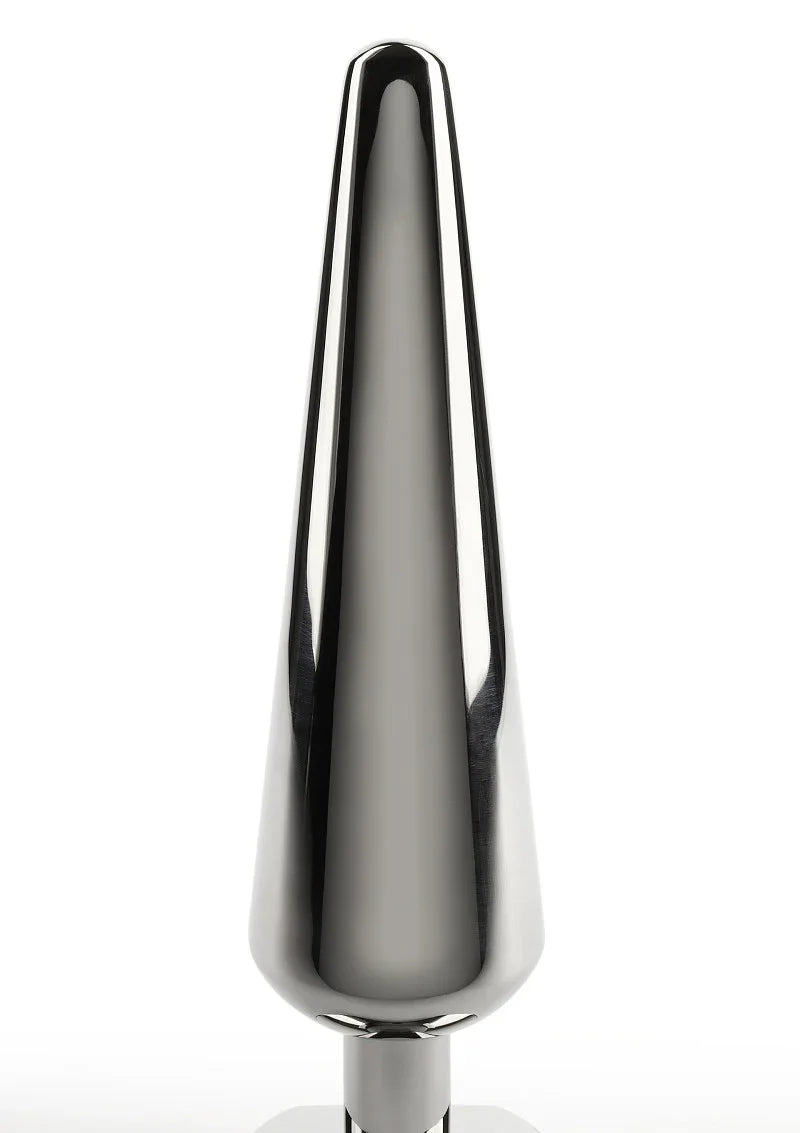 Mr. Steel Heavy Steel Butt Plug Large - Happytoys Sexshop: Toys for Feeling Happy & Easy 😊 - Discreet geleverd
