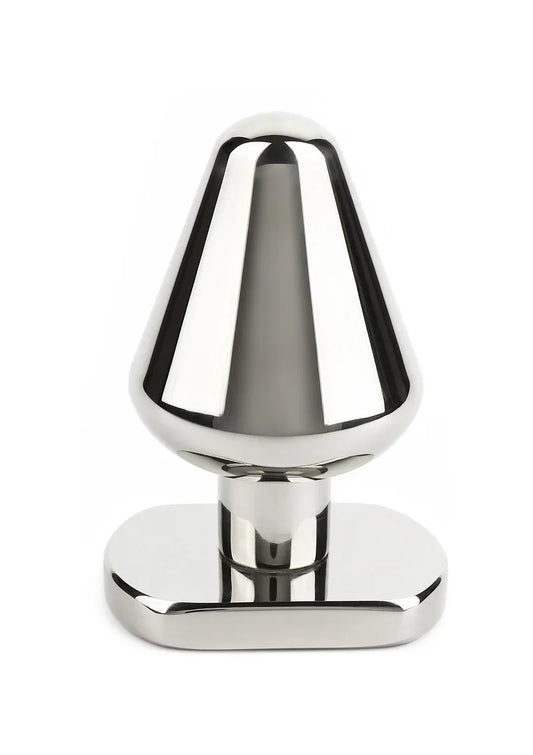 Mr. Steel Heavy Steel Butt Plug Small - Happytoys Sexshop: Toys for Feeling Happy & Easy 😊 - Discreet geleverd