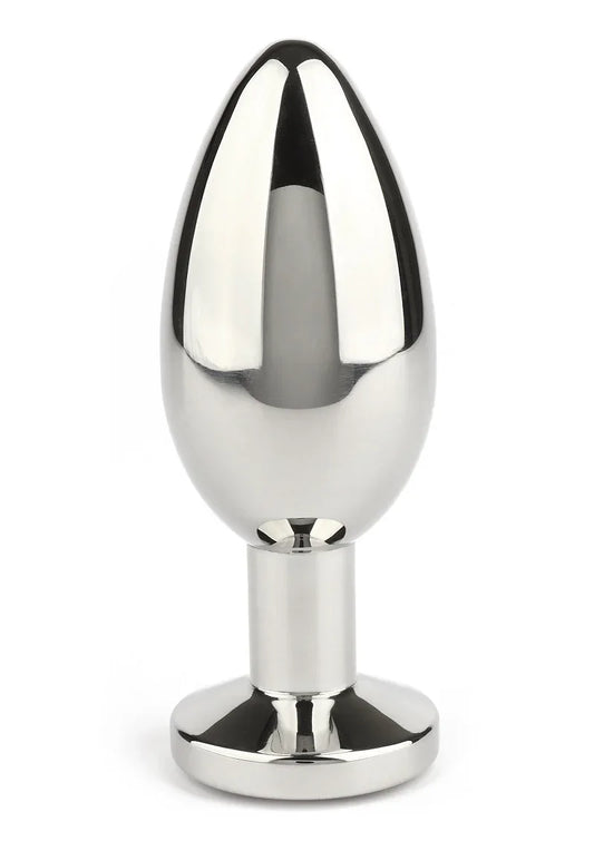 Mr. Steel Jewled Butt Plug Large (Pink) - Happytoys Sexshop: Toys for Feeling Happy & Easy 😊 - Discreet geleverd