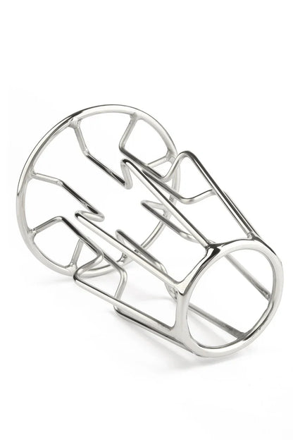 Mr. Steel Trapezoid Anal Plug Large - Happytoys Sexshop: online sex shop for Feeling Happy & Easy 😊 - Discreet geleverd