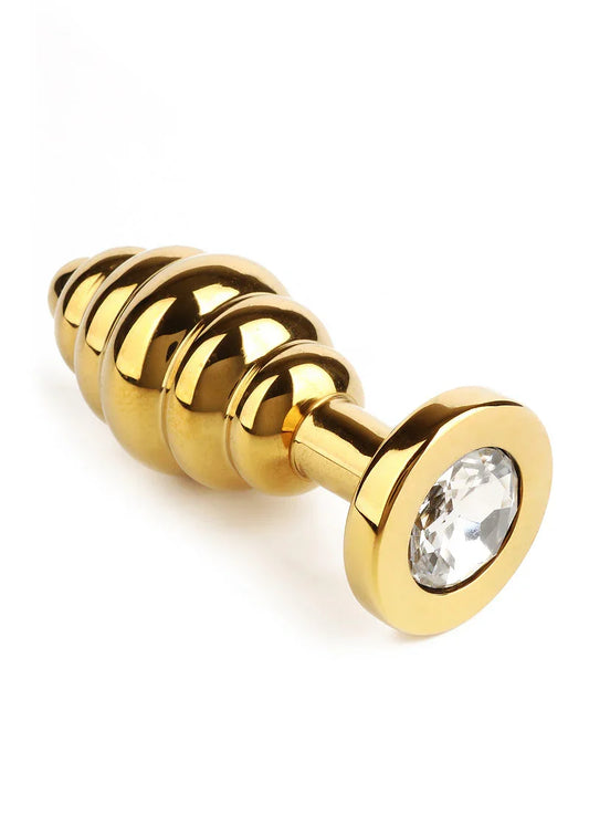 Mr. Steel Twister Butt plug Medium - Happytoys Sexshop: Toys for Feeling Happy & Easy 😊 - Discreet geleverd
