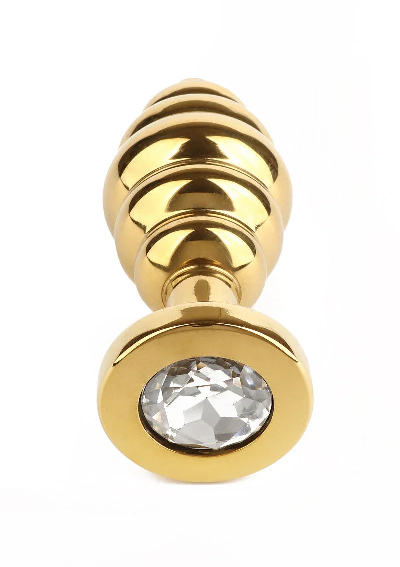 Mr. Steel Twister Butt plug Medium - Happytoys Sexshop: Toys for Feeling Happy & Easy 😊 - Discreet geleverd