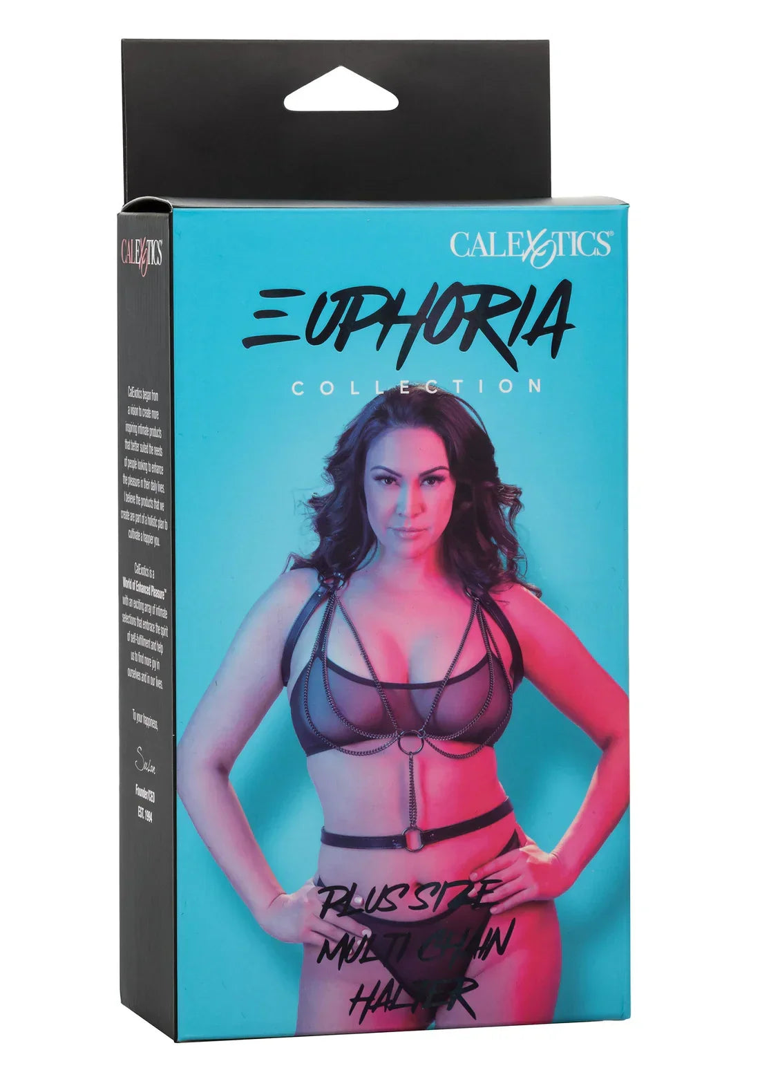 Multi Chain Halter Plus by CalExotics - Happytoys Sexshop: Toys for Feeling Happy & Easy 😊 - Discreet geleverd