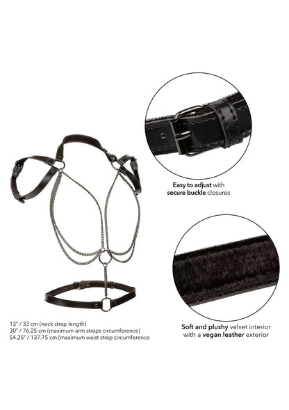 Multi Chain Halter Plus by CalExotics - Happytoys Sexshop: online sex shop for Feeling Happy & Easy 😊 - Discreet geleverd