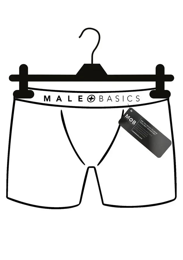 Neon Thong Size XL Blue by MaleBasics - Happytoys Sexshop: Toys for Feeling Happy & Easy 😊 - Discreet geleverd