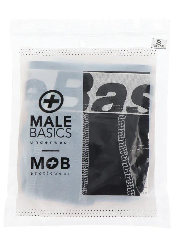 Neon Thong Size XL Blue by MaleBasics - Happytoys Sexshop: Toys for Feeling Happy & Easy 😊 - Discreet geleverd