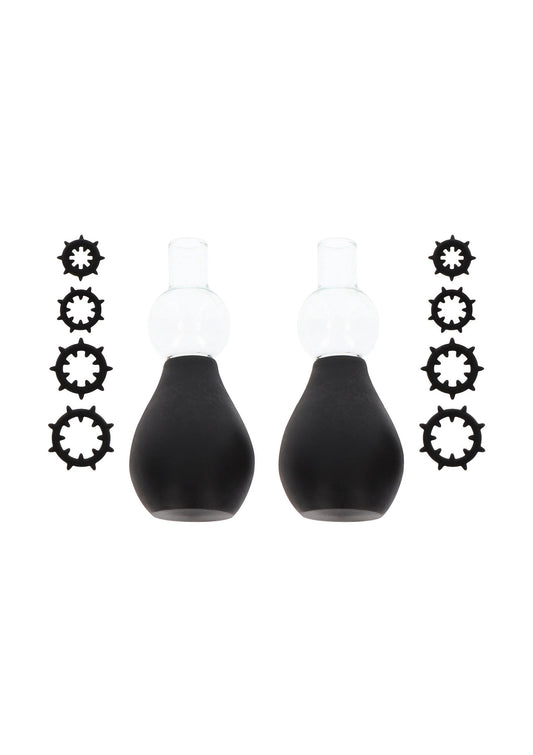 Bestel: Nipple Enlargers with 8 Rings by Taboom Nipple Play - tepel toys bij Happytoys.nl, happytoys.be, Happytoys.ae: erotische sex webshop | liever Happy dan Easy ⭐⭐⭐⭐⭐