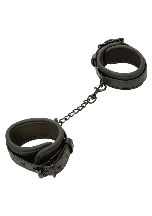 CalExotics Nocturnal Ankle Cuffs, Ball Gag, Eye Mask & Wrist Cuffs Combideal