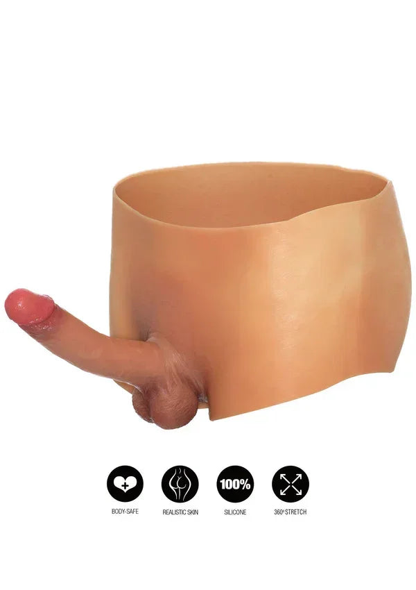Penis Boxershort L 18 cm Dildo by Hidden Desire - Happytoys Sexshop: Toys for Feeling Happy & Easy 😊 - Discreet geleverd