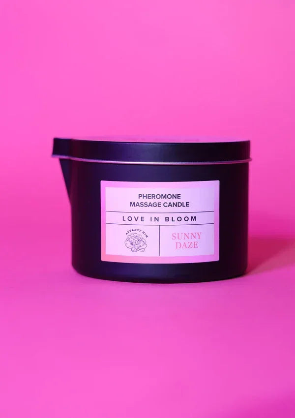 Pheromone Massage Candles Attract Him 150 ml "Sunny Daze" by Eye Of Love - Happytoys Sexshop: Toys for Feeling Happy & Easy 😊 - Discreet geleverd