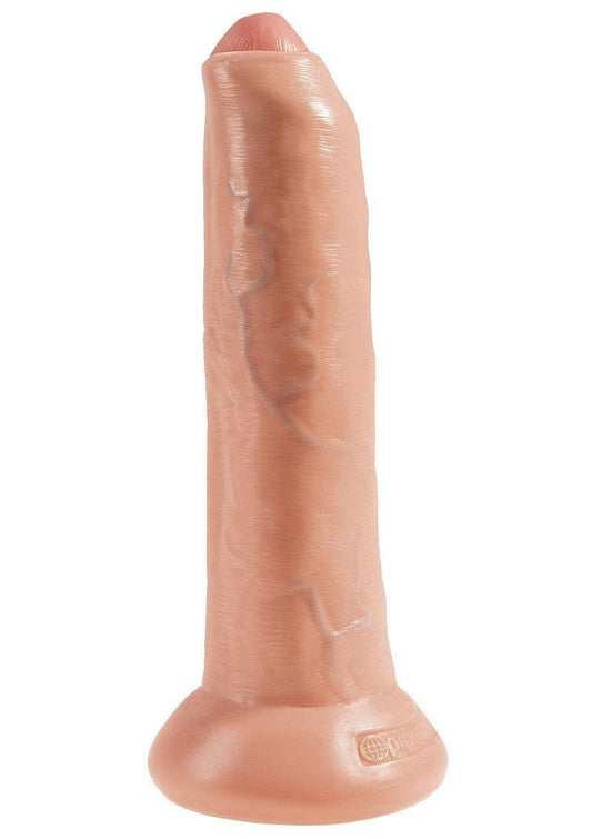 Pipedream King Cock 9' Uncut met zuignap - Happytoys Sexshop: Toys for Feeling Happy & Easy 😊 - Discreet geleverd