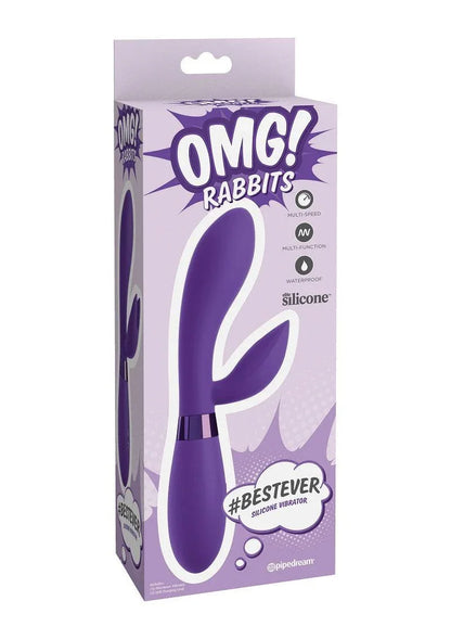 Pipedream OMG Bestever Silicone Vibrator - Happytoys Sexshop: Toys for Feeling Happy & Easy 😊 - Discreet geleverd