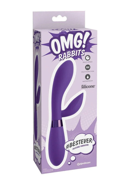 Pipedream OMG Bestever Silicone Vibrator - Happytoys Sexshop: Toys for Feeling Happy & Easy 😊 - Discreet geleverd