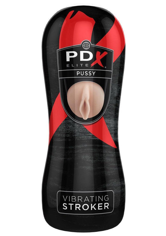 ♂ Pipedream PDX Elite Vibrating Stroker Pussy - Happytoys Sexshop: Toys for Feeling Happy & Easy 😊 - Discreet geleverd